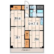 ペアパークⅡの間取り画像