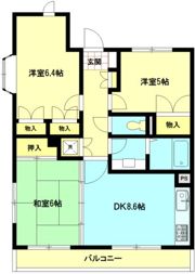 ドエル砂押橋の間取り画像