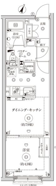 CREATIF池袋の間取り画像