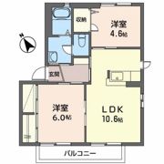ジュネスヴィラIIIの間取り画像