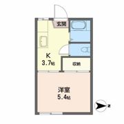 メゾンミモザIIの間取り画像