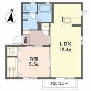 シャーメゾン新田東IIの間取り画像