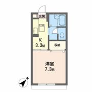 エスポワール・Dの間取り画像