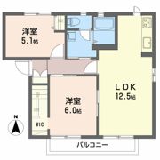 エステ－ト笹谷VIIEの間取り画像