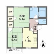 センターヴィレッジ Bの間取り画像