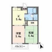 メゾン沢田II Bの間取り画像