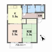 ボヌールIIBの間取り画像