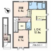 フォワード松本IIIAの間取り画像