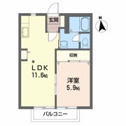 ジュネス安積IIの間取り画像