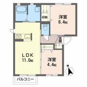 コートテラスの間取り画像