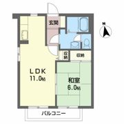 バリュージュ守秀 Bの間取り画像