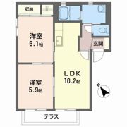 ビューパレスIICの間取り画像