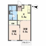 フェリ－スK IIIの間取り画像