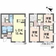 シャーメゾンBUNの間取り画像
