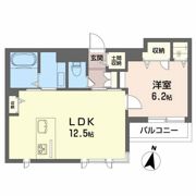 メゾンマスト大町 Bの間取り画像