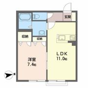 シャーメゾン東門Aの間取り画像