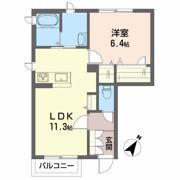 プロヌーブ植田IIの間取り画像