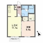 シャーメゾン・シュシュIの間取り画像