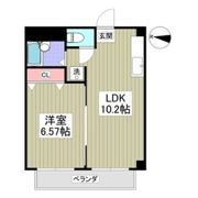 プチシャトー矢作の間取り画像