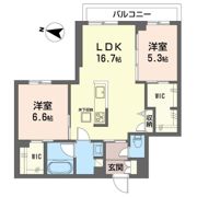 カーサレジーナの間取り画像