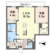 カーサレジーナの間取り画像