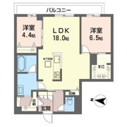 カーサレジーナの間取り画像