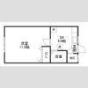 北六ハイツの間取り画像