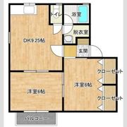 カルティエⅡの間取り画像