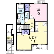 グレイスハイツ上の山の間取り画像