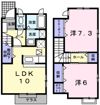 ラ・ペッシェSの間取り画像