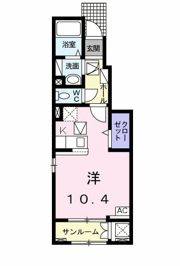 レーヴ Ⅸの間取り画像