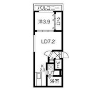 Chiaro琴似(キアロコトニ)の間取り画像