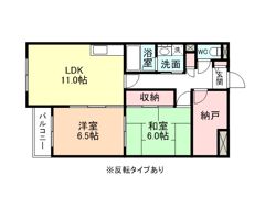 サンサーラ大町の間取り画像