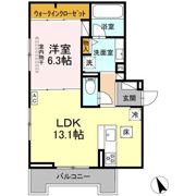 ディーシャンブル 北町の間取り画像