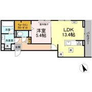 ディーシャンブル 北町の間取り画像