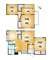 クラインガルテン市川大野の間取り画像