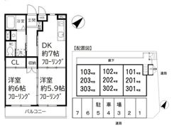 ファインクレスト八千代台の間取り画像