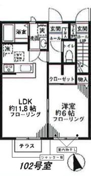 カリンパニハウスの間取り画像
