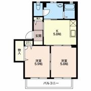 エスワイ杉山の間取り画像