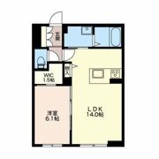 マンション旭の間取り画像