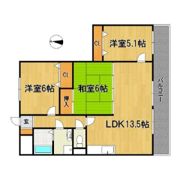 グリーンビル旗崎の間取り画像