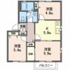 エスト山一Bの間取り画像