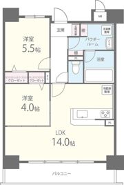 Le Vert 高槻の間取り画像