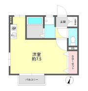 プランドール湊川の間取り画像