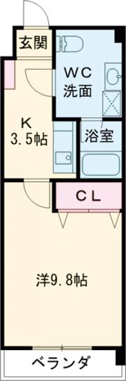 ホワイトレジデンスの間取り画像