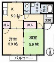 シュウフレグランス B棟の間取り画像