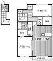 タウンコート宮の前 B棟の間取り画像