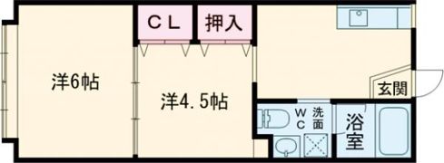 ジョイフル沢田Ⅱの間取り画像