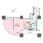 東京ツインパークス ライトウィングの間取り画像