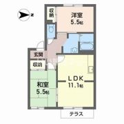 フレグランス旭の間取り画像